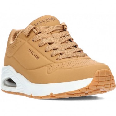 ESPORTES SKECHERS UNO STAND ON AIR 52458 TAN