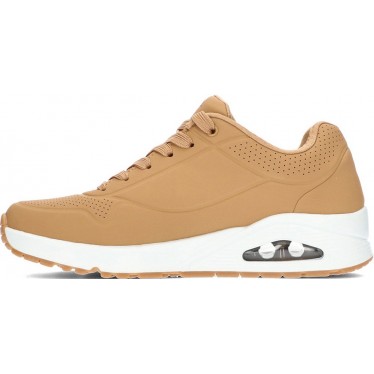 ESPORTES SKECHERS UNO STAND ON AIR 52458 TAN