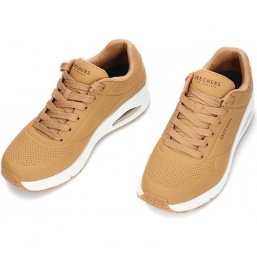 ESPORTES SKECHERS UNO STAND ON AIR 52458 TAN