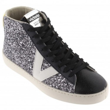 Victoria 1126203 Botins Berlin Glitter NEGRO
