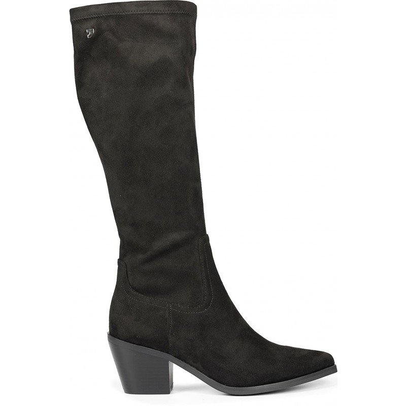 Botas altas de veludo GIOSEPPO GALANTA 73210 NEGRO