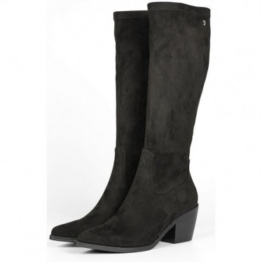 Botas altas de veludo GIOSEPPO GALANTA 73210 NEGRO