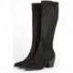 Botas altas de veludo GIOSEPPO GALANTA 73210 NEGRO