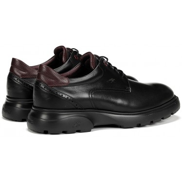 Sapatos masculinos Fluchos F1850 Odin NEGRO