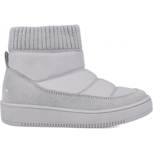 Botins acolchoados para menina GARVALIN 241350 GRIS_B156 Botins acolchoados para menina GARVALIN 241350 GRIS_B156