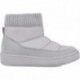Botins acolchoados para menina GARVALIN 241350 GRIS_B156