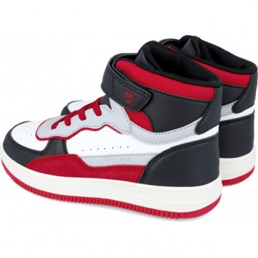 Botins esportivos para meninos GARVALIN 241521 BLANCO_NEGRO_B051