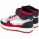 Botins esportivos para meninos GARVALIN 241521 BLANCO_NEGRO_B051