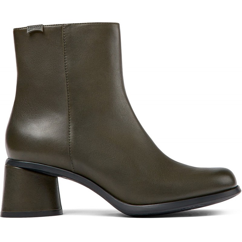 Botins femininos Camper K400743 Kiara OLIVE_003