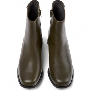 Botins femininos Camper K400743 Kiara OLIVE_003
