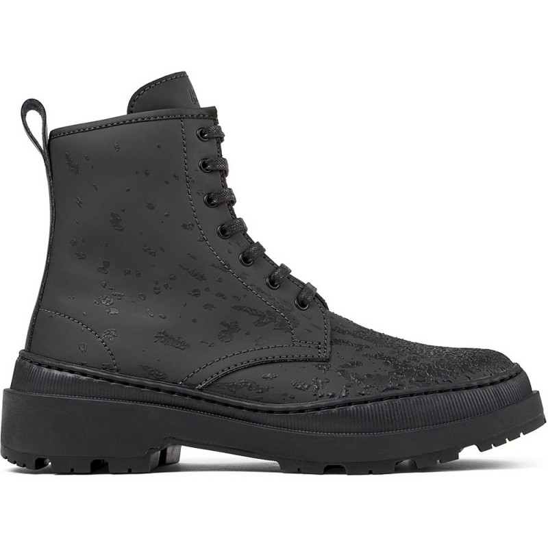 Botas femininas Camper K400671 Brutus Trek NEGRO_009