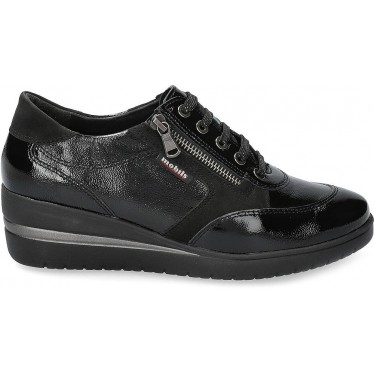 TÊNIS MEPHISTO PATRIZIA2 BLACK_CHAROL