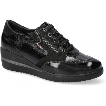 TÊNIS MEPHISTO PATRIZIA2 BLACK_CHAROL
