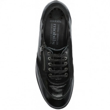 TÊNIS MEPHISTO PATRIZIA2 BLACK_CHAROL
