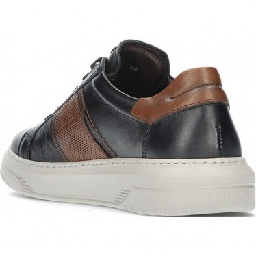 Sapatos masculinos FLUCHOS modelo Boston 2043 YORK_NEGRO
