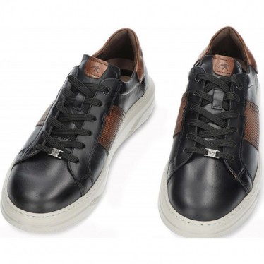Sapatos masculinos FLUCHOS modelo Boston 2043 YORK_NEGRO
