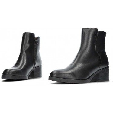 Botins femininos Wonders G-6240 Isy NEGRO