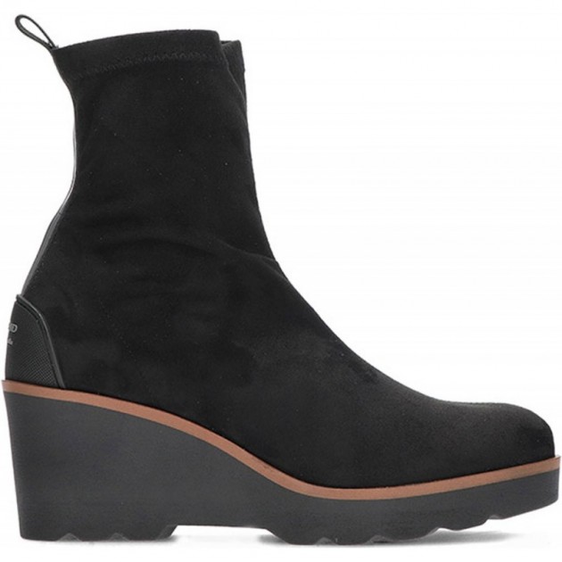 Bota feminina PEDRO MIRALLES 26475 camurça elástica NEGRO Bota feminina PEDRO MIRALLES 26475 camurça elástica NEGRO