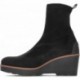 Bota feminina PEDRO MIRALLES 26475 camurça elástica NEGRO