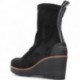 Bota feminina PEDRO MIRALLES 26475 camurça elástica NEGRO