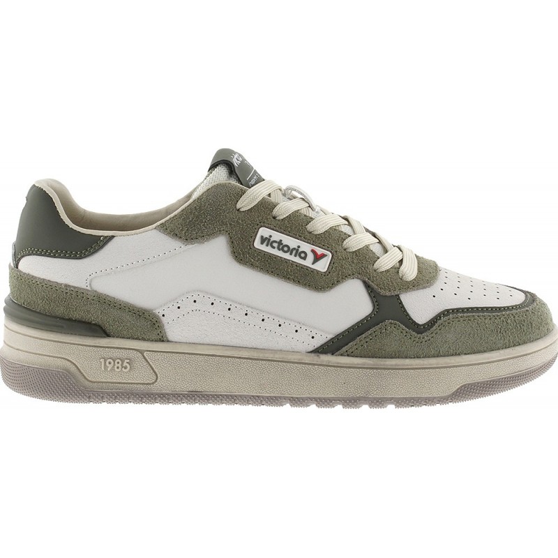 Tênis color block VICTORIA C80 8800120 KAKI