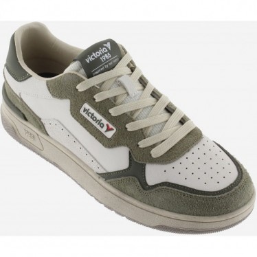 Tênis color block VICTORIA C80 8800120 KAKI