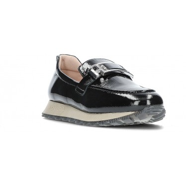 Mocassins femininos Hispanitas HI243621 Loira BLACK_C003