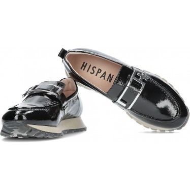 Mocassins femininos Hispanitas HI243621 Loira BLACK_C003