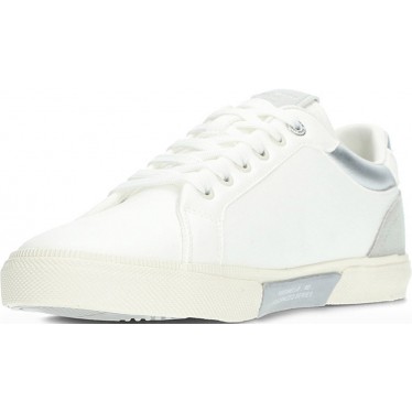 Tênis feminino PEPE JEANS Kenton Court modelo pls31588 SILVER