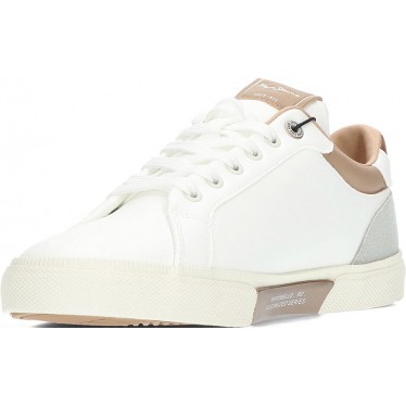 Tênis feminino PEPE JEANS Kenton Court modelo pls31588 GOLDEN_OCHRE_BROWN