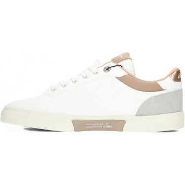 Tênis feminino PEPE JEANS Kenton Court modelo pls31588 GOLDEN_OCHRE_BROWN