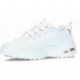 Tênis Feminino Skechers D Lites Fresh Start 11931 WHITE_ROSE_GOLD