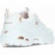 Tênis Feminino Skechers D Lites Fresh Start 11931 WHITE_ROSE_GOLD