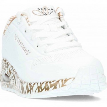 Tênis Feminino Skechers Loving Love 155506 WHITE_ROSE_GOLD