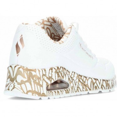 Tênis Feminino Skechers Loving Love 155506 WHITE_ROSE_GOLD