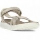 SKECHERS SANDÁLIAS GO WALK FLEX 141451 TAUPE