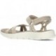 SKECHERS SANDÁLIAS GO WALK FLEX 141451 TAUPE