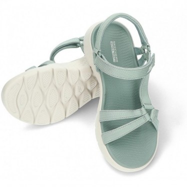 SKECHERS SANDÁLIAS GO WALK FLEX 141451 SAGE