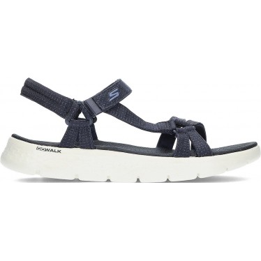 SKECHERS SANDÁLIAS GO WALK FLEX 141451 NAVY