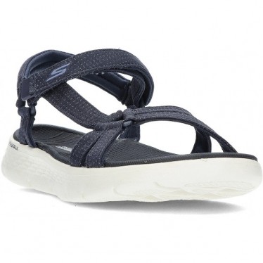 SKECHERS SANDÁLIAS GO WALK FLEX 141451 NAVY
