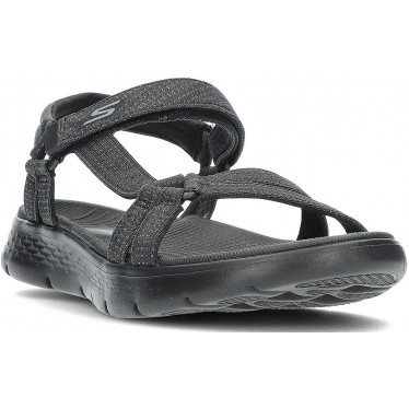 SKECHERS SANDÁLIAS GO WALK FLEX 141451 BLACK