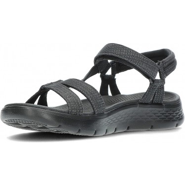 SKECHERS SANDÁLIAS GO WALK FLEX 141451 BLACK
