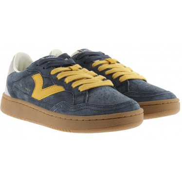 Tênis unissex Victoria 8806102 Smash Soft Suede MARINO