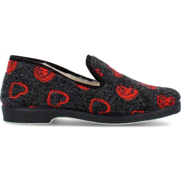 CHINELOS DOCTOR CUTILLAS HEARTS 332 NEGRO CHINELOS DOCTOR CUTILLAS HEARTS 332 NEGRO