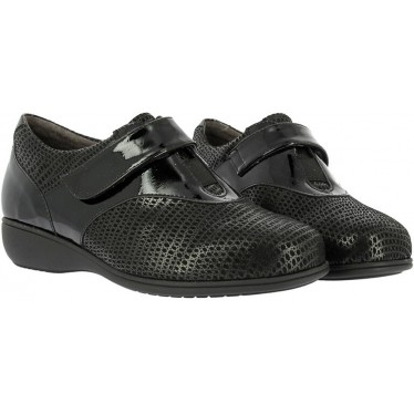Sapatos femininos Doctor Cutillas 53578 Couro envernizado NEGRO