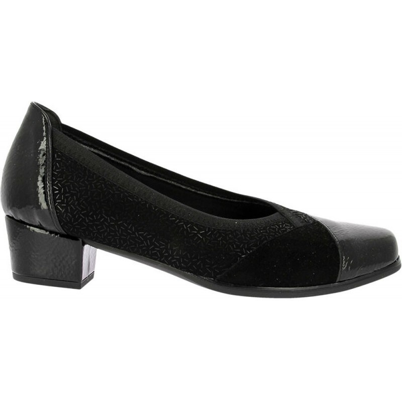 Salão feminino Doctor Cutillas 81752 Largura Especial NEGRO