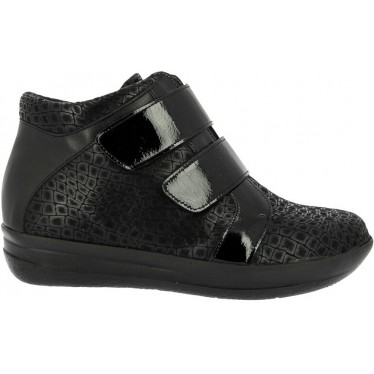 Botins femininos Doctor Cutillas 50751 Escamas NEGRO
