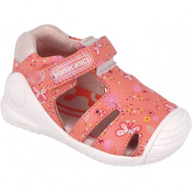 Biomecanics 252101 Sandálias de menina com estampa de borboleta CANTALUPE_A833