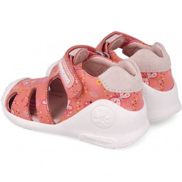 Biomecanics 252101 Sandálias de menina com estampa de borboleta CANTALUPE_A833