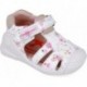 Biomecanics 252101 Sandálias de menina com estampa de borboleta BLANCO_B050